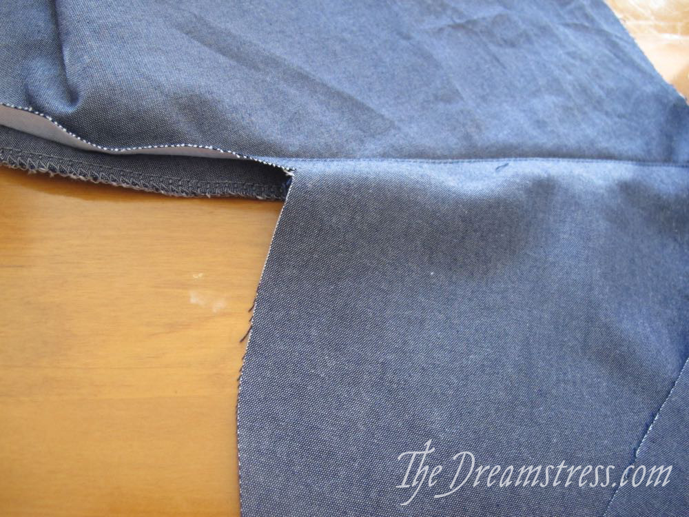 How to add pockets to the Scroop Modern Fantail skirt thedreamstress.com