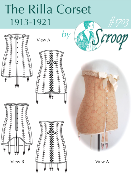 Meet the Scroop Rilla Corset - the perfect WWI era corset pattern ...