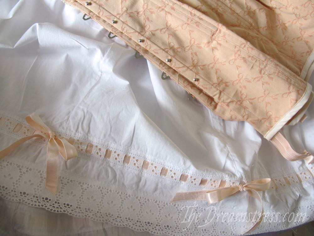 A super-full 1916 petticoat thedreamstress.com, 1910s petticoat, starched petticoat