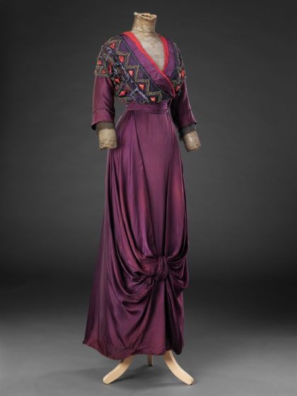 Rate the Dress: grape purple & vermillion 1910s - The Dreamstress