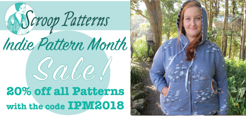 Scroop Patterns are on sale + get ready for the Otari Hoodie Sew-Along ...