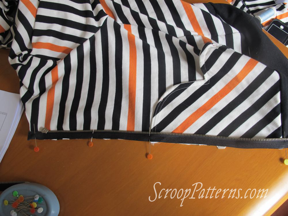 Otari Hoodie Sew Along Zip scrooppatterns.com