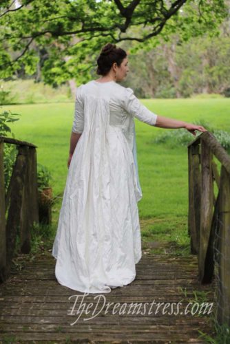 The 1899 tea gown gets and outing (and tea) - The Dreamstress