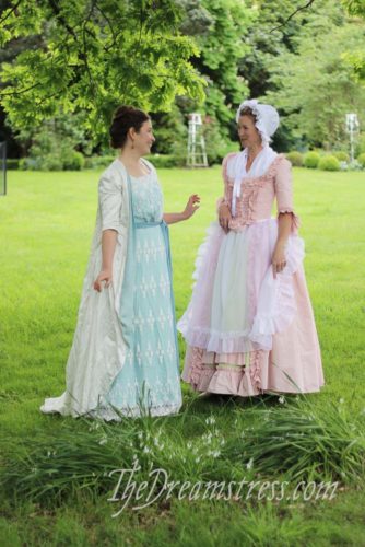 The 1899 tea gown gets and outing (and tea) - The Dreamstress
