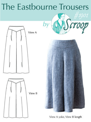 Meet the Scroop Eastbourne Trousers! - The Dreamstress