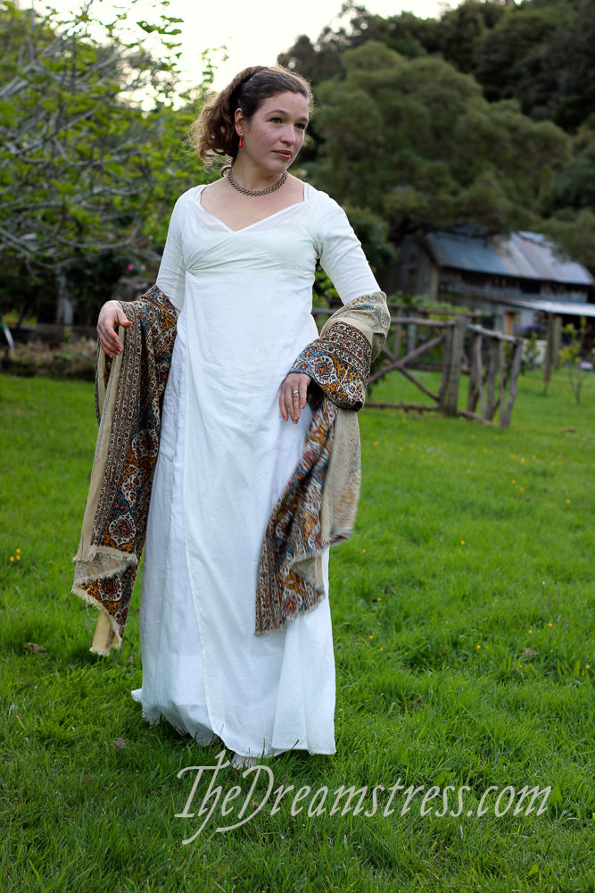 A ca. 1799 inspired regency dress thedreamstress.com