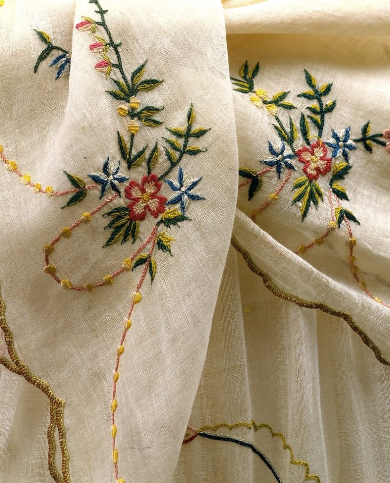 Ensemble, ca. 1798, probably, European, cotton, silk, Metropolitan Museum of Art 1992.119.1a–c