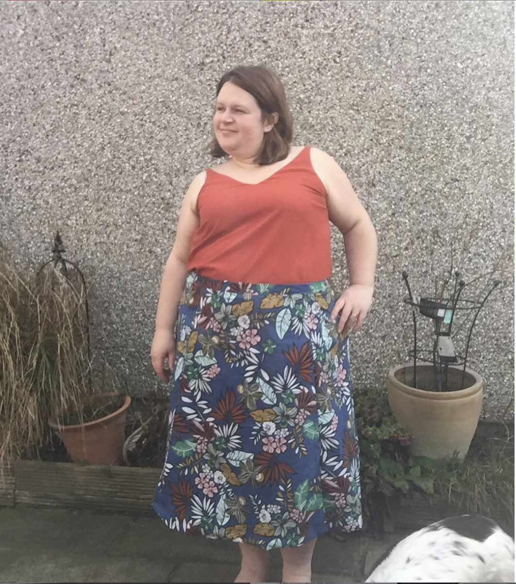 The Scroop Fantail Skirt by @sewdoitemma