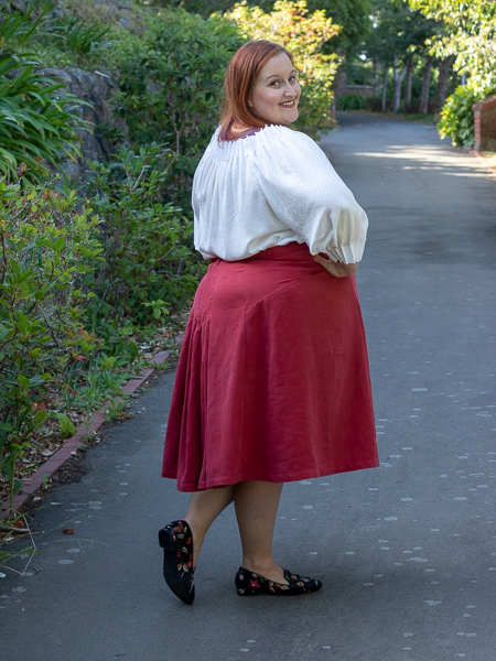 The Fantail Skirt by Scroop Patterns scrooppatterns.com