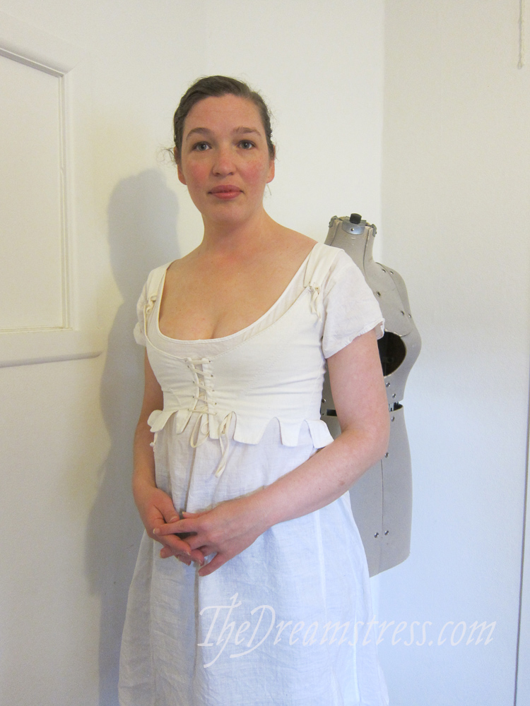 1790s jumps from the pattern in Jill Salen's Corsets, thedreamstress.com