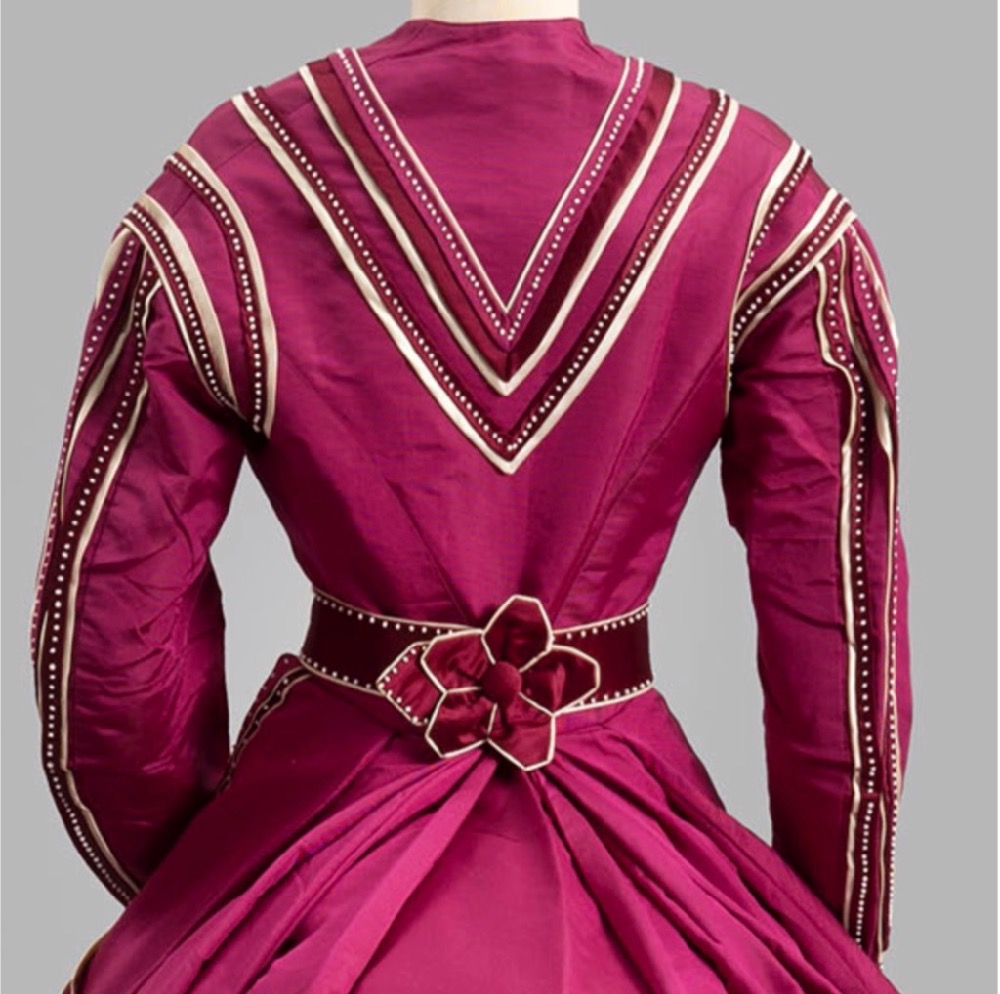 Day dress, 1867, Albany Institute of History & Art, 1972.95.7