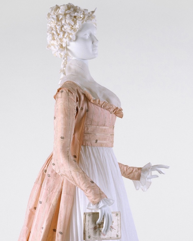 Robe, 1790s, American, silk, Metropolitan Museum of Art, 1998.269