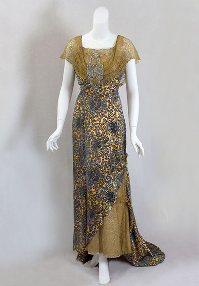 1910 evening gown