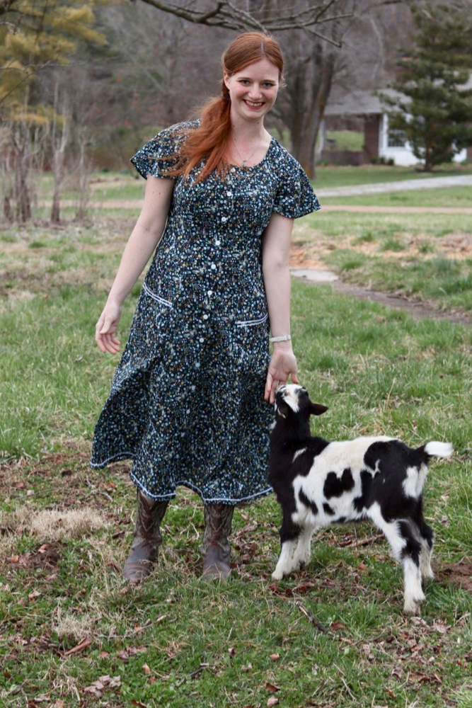 Scroop Patterns Robin Dress by @thesewinggoatherd