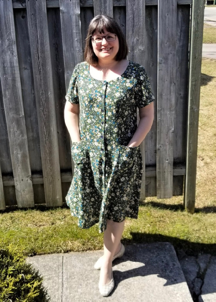 Scroop Patterns Robin Dress by Following the Thread