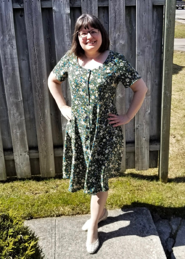 Scroop Patterns Robin Dress by Following the Thread