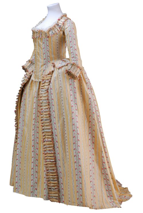 Robe Ã  l’anglaise, ca 1780 France, Museo de la Moda