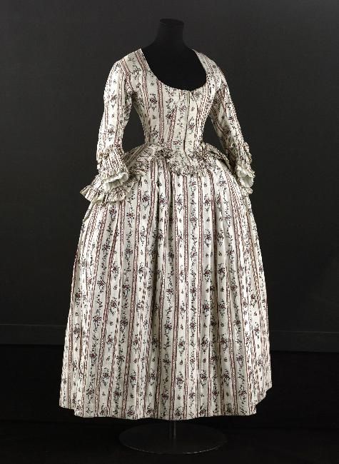 1780s Caraco and Petticoat, Musee Galliera
