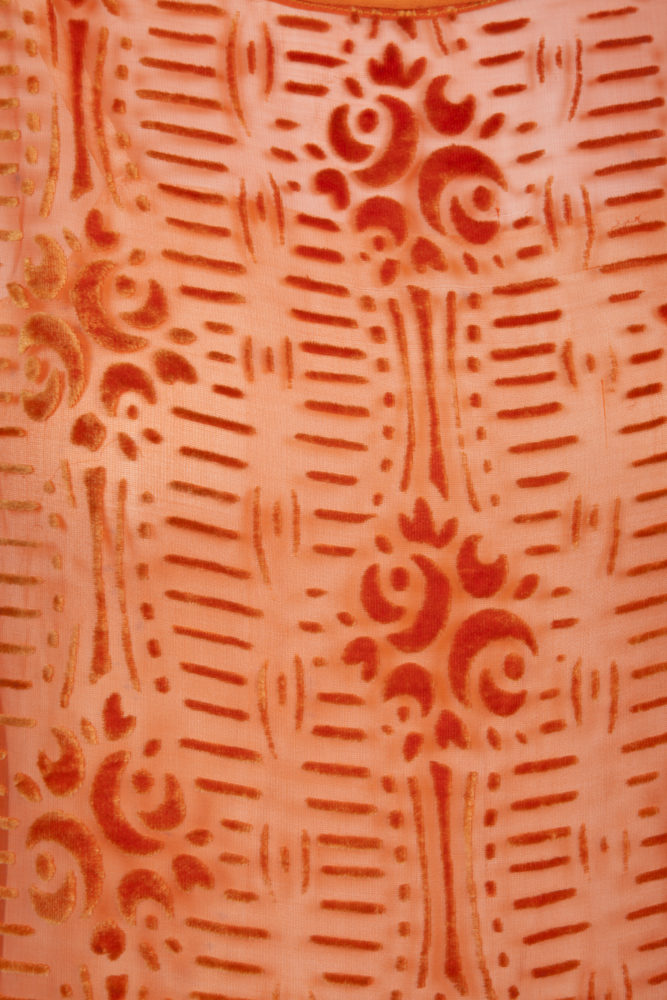 Dress, 1927-1928, plastic, silk, Gift of Mrs. Herbert O. Johnson,  Goldstein Museum of Design 1981.033.032