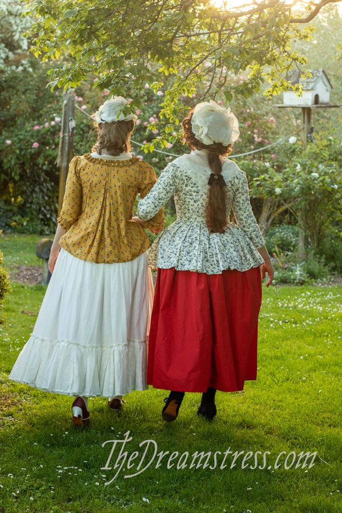 Amalia Jacket and 18th century dress ups thedreamstress.com