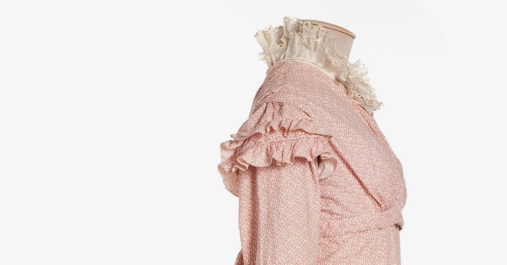 Dress and spencer, France, 1818-1820, Roll printed cotton, 49-32-17.A.B ©Les Arts Decoratifs Paris