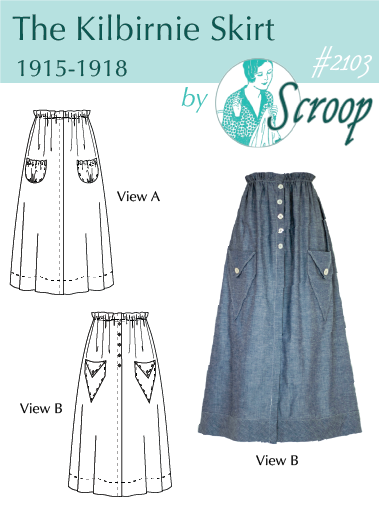 The Extant Kilbirnie Skirt: a ca. 1915 skirt