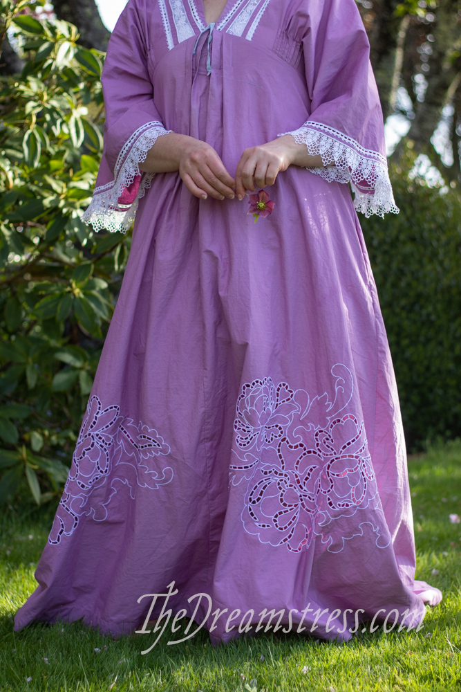 An Edwardian wrapper thedreamstress.com