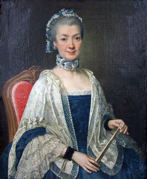 Portrait of an Unknown Lady, c. 1764, by Joachim Martin Falbe (German, 1709-1782)