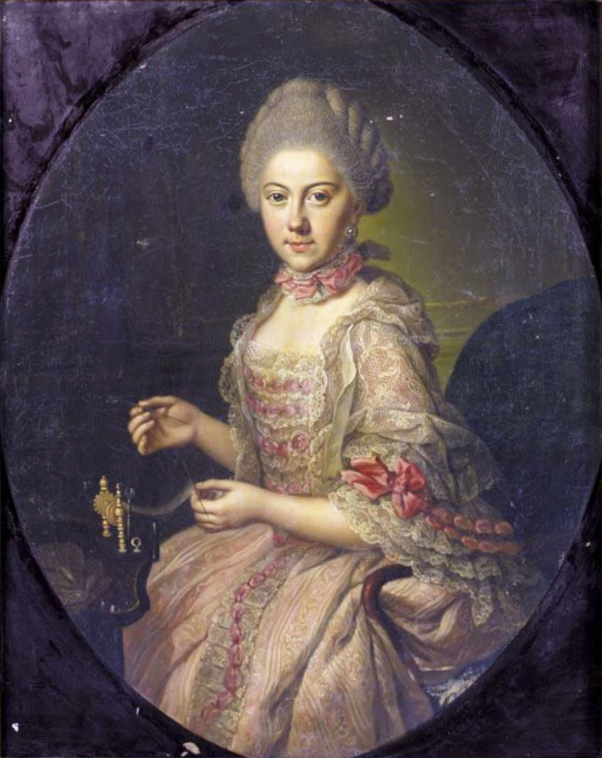 Anna Rosina de Gask, Augusta Dorothea of Brunswick-Wolfenbüttel, Abbess of Gandersheim (1749–1810), daughter of Charles I, Duke of Brunswick-Wolfenbüttel