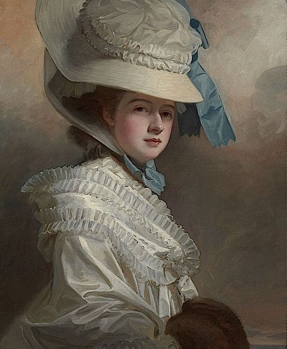 Portrait of Lady Edward Bentinck, George Romney 1782