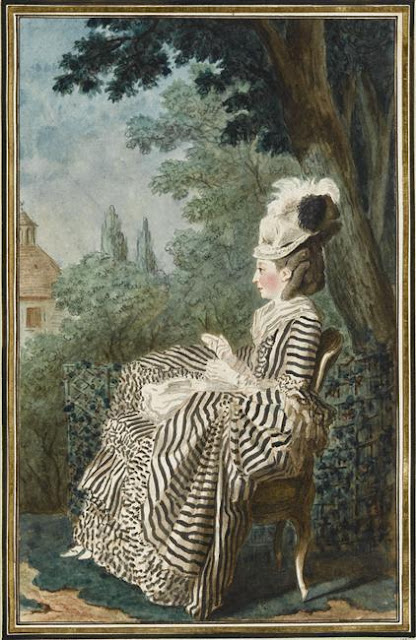 Louis de Carmontelle, Madame la Comtesse de Belsunce, 1775