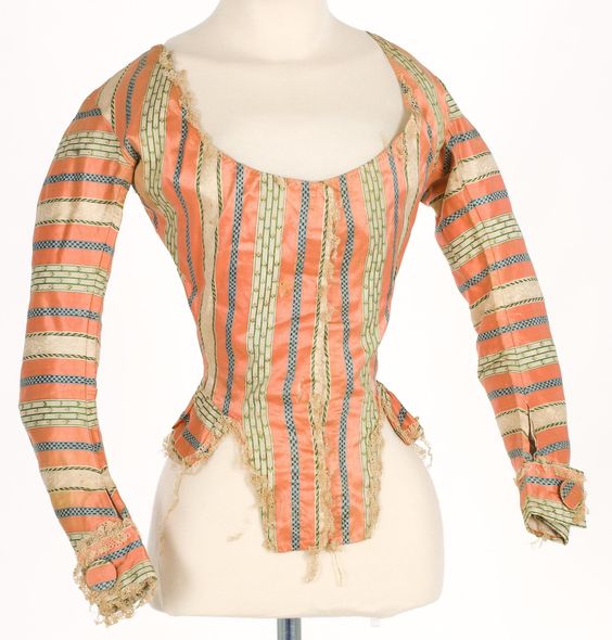 Bodice, ca 1790, sold at auction
