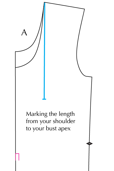 Scroop Patterns Summit Dress Dart Adjustment