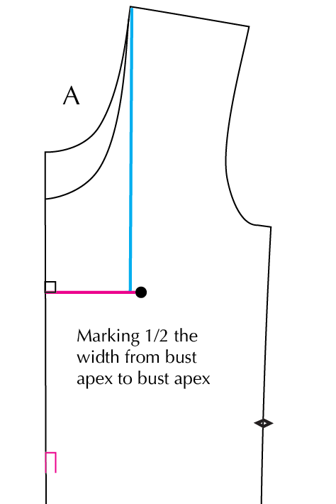 Scroop Patterns Summit Dress Dart Adjustment