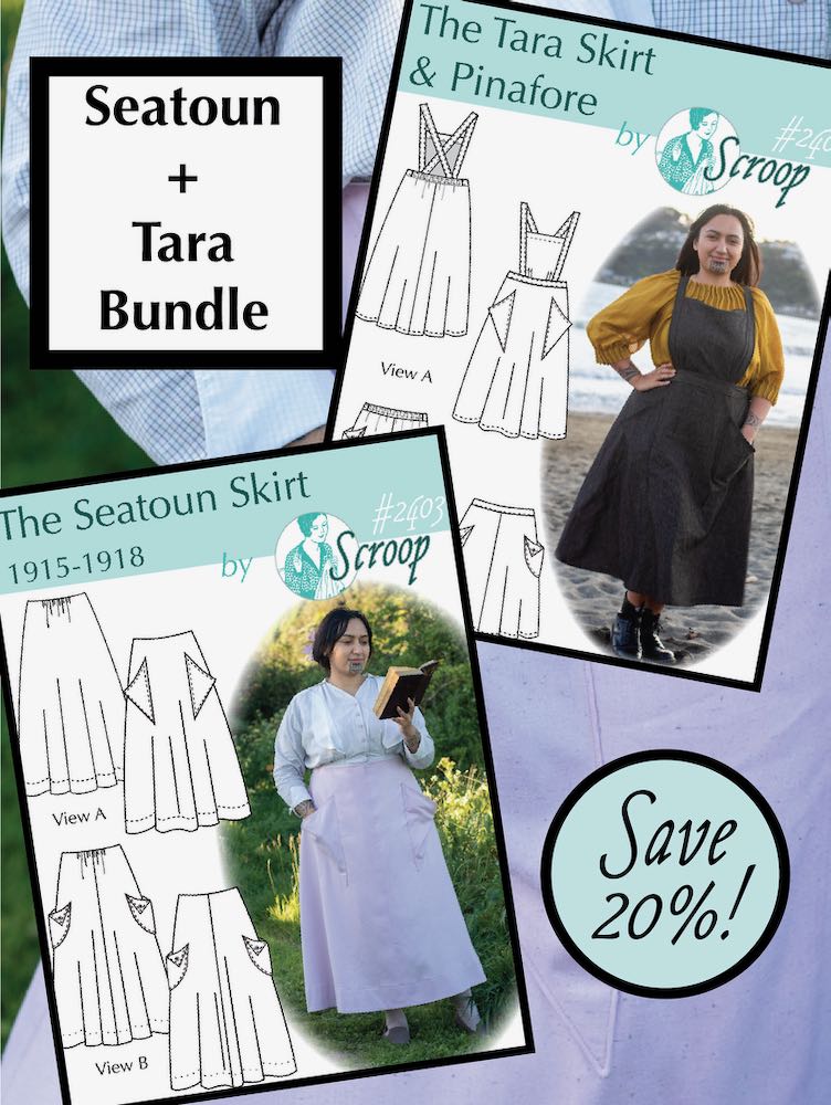 Seatoun+Tara Pattern Bundle ScroopPatterns.com