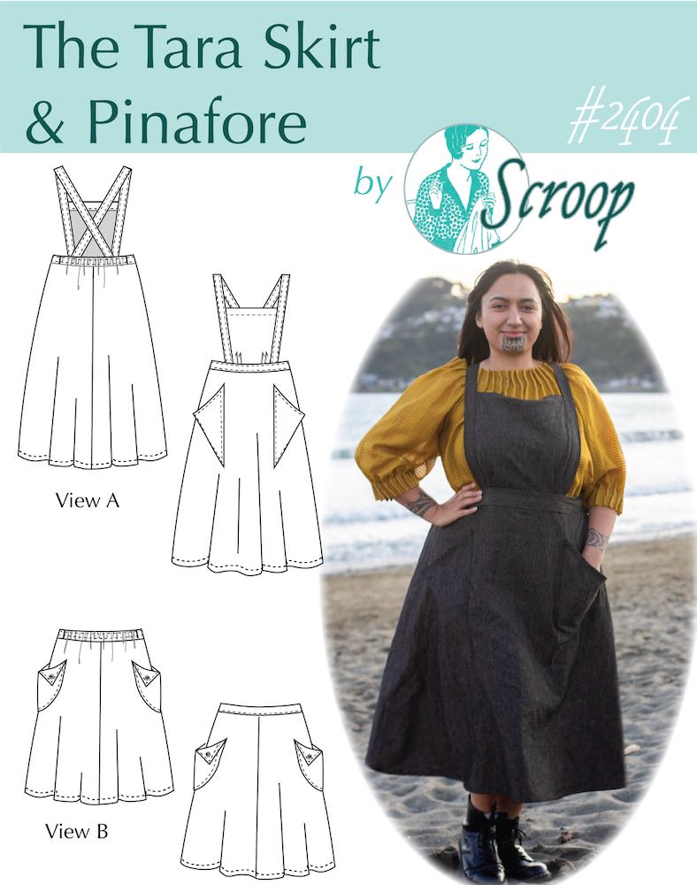 Scroop Patterns Tara Skirt & Pinafore scrooppatterns.com