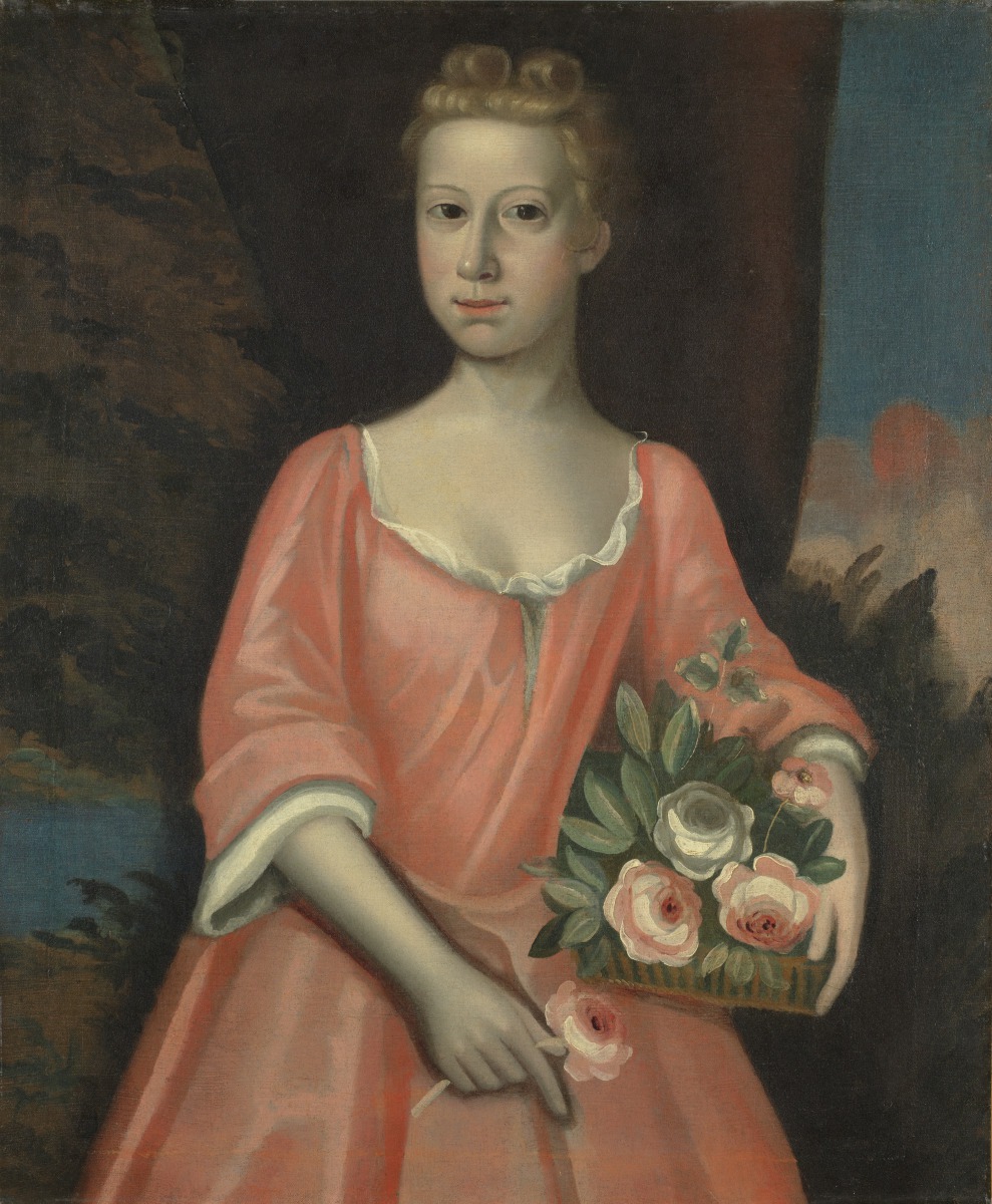 Mary Jaquelin; ca. 1722-23, Attributed to Nehemiah Partridge, American, 1683 - 1730