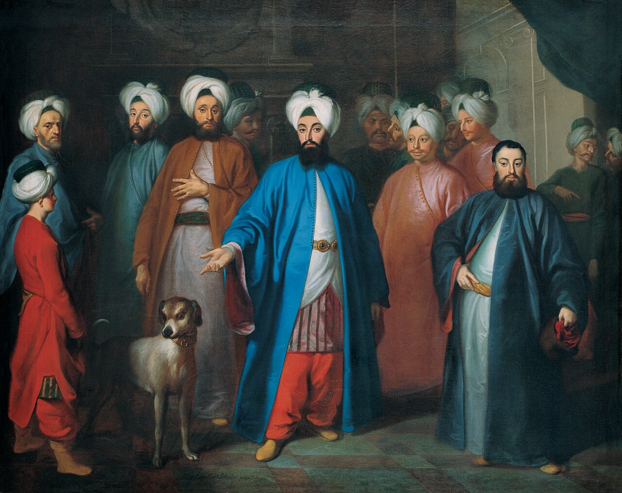 Georg Engelhard Schröder: Mehmed Said Efendi and his Retinue