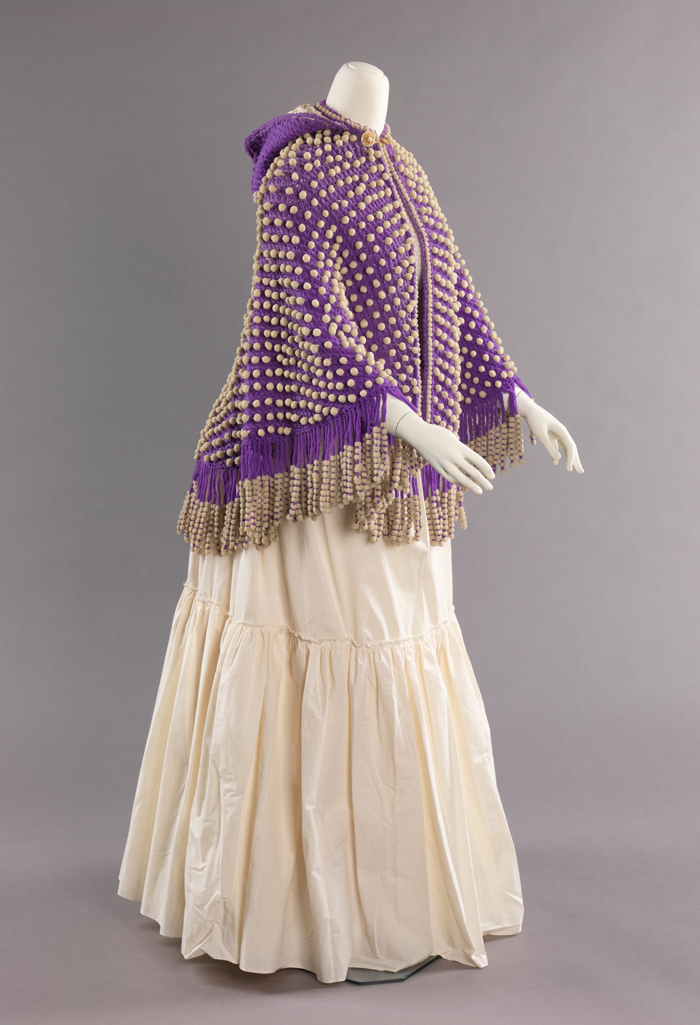 Cape, 1873, American, wool, Brooklyn Museum Costume Collection at The Metropolitan Museum of Art,, 2009.300.2732