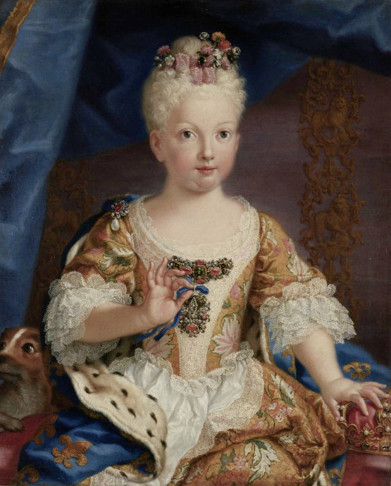 Porträt der Infantin Maria Ana Victoria de Borbón, 1723, Walters Art Museum