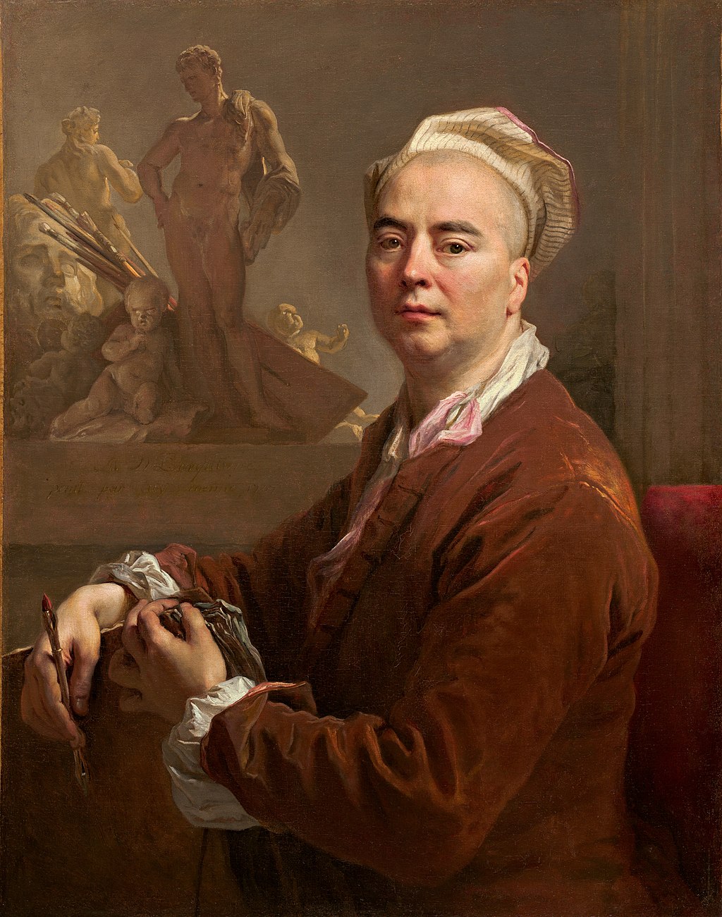 Self-Portrait of Nicolas de Largillière, 1707, National Gallery of Art, Washington DC