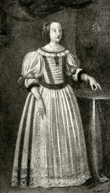 Éva Viczay, second wife of Pál Esterházy, the ancestor of the Zólyom branch 1650