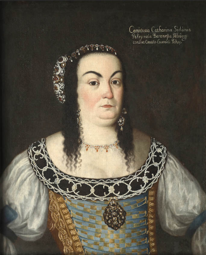 Portrait of Kata Szidónia Petrőczy 1650s