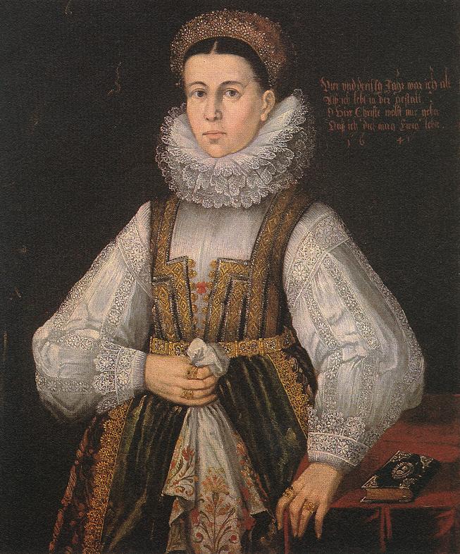 Unknown painter - Middle Class Woman of Lõcse - WGA23848 1641