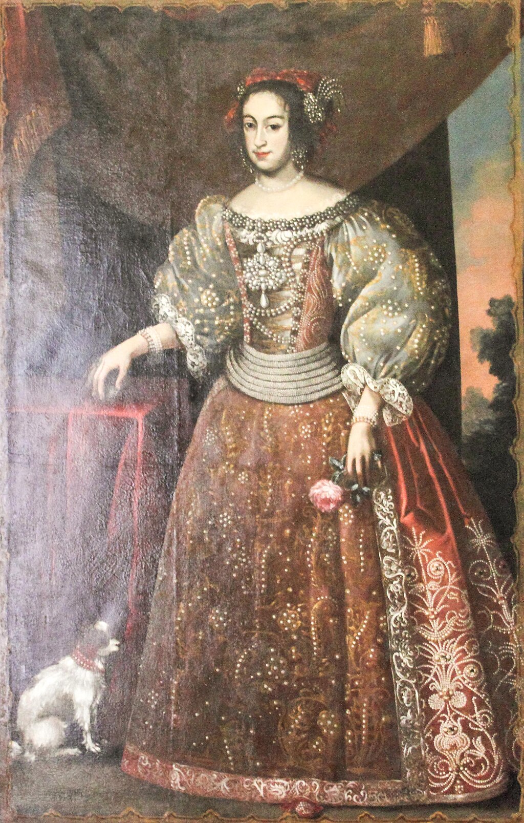 Wife of Count Ferenc Esterházy, Ilona Illésházy 1650