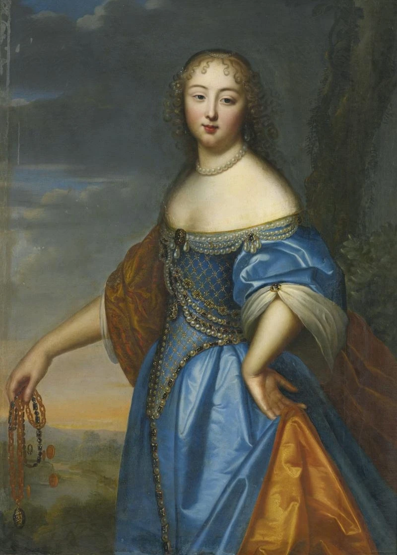 Attributed to Charles Beaubrun, Portrait of a Lady called Jeanne de Marign, 1660