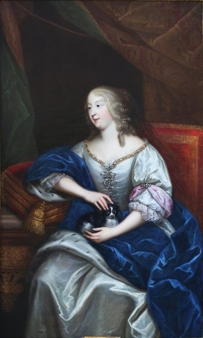 Portrait of Anne-Geneviève de Bourbon (1619-1679), wife of Henri II d'Orléans, Duke of Longueville (1595-1663), ca 1660