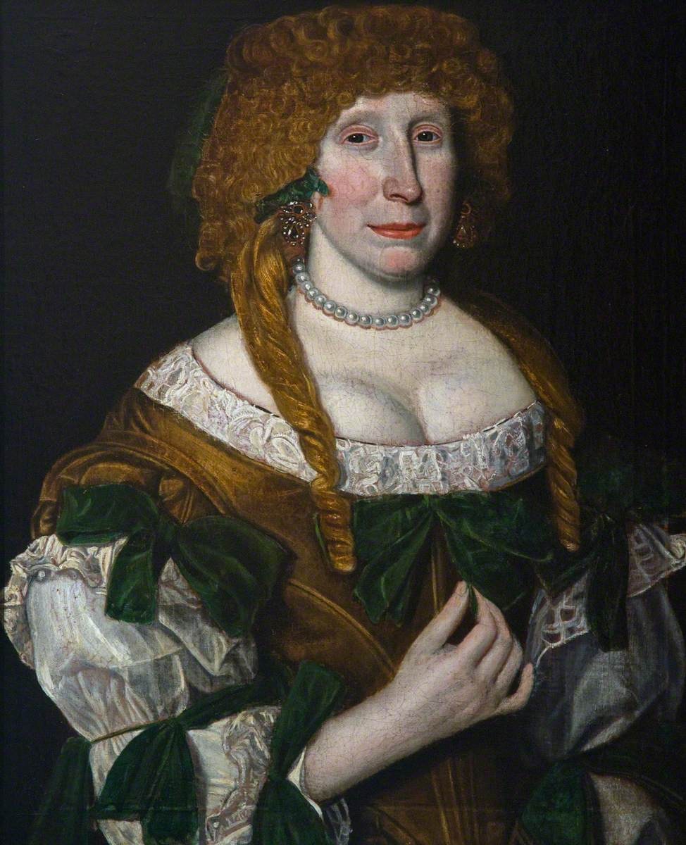1670 British (Scottish) School, Portrait of Margaret Erskine, National Trust for Scotland, House of Dun c1670