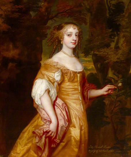 Sir Peter Lely, Elizabeth Wriothesley, Countess of Northumberland, 1662, (c) National Trust, Petworth House; Supplied by The Public Catalogue Foundation