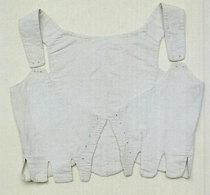 Linen jumps, c. 1790, Hereford Museum